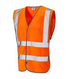 LEO WORKWEAR ARLINGTON ISO 20471 Cl 2 Coolviz Waistcoat